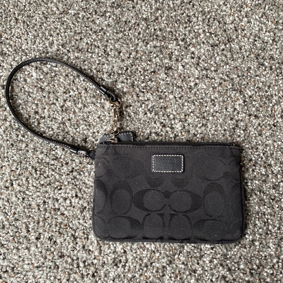 Black Coach clutch. Like new. Other colors available. - Picture 1 of 3